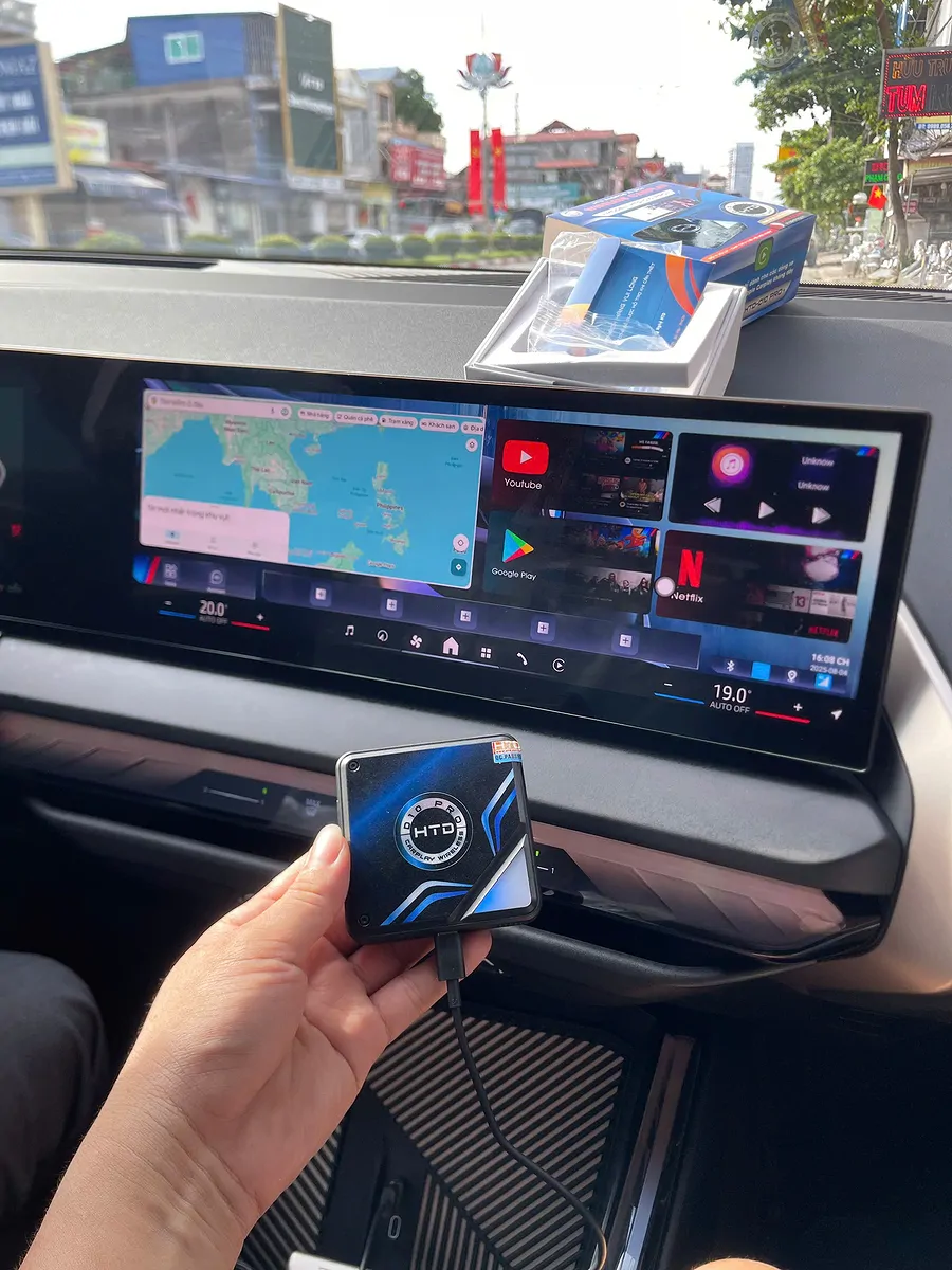 Android box HTD D10 PRO cho BMW X3 2025 - Ảnh 8
