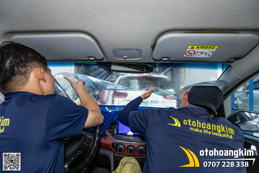 Dán phim cách nhiệt xe BYD - Ảnh 1
