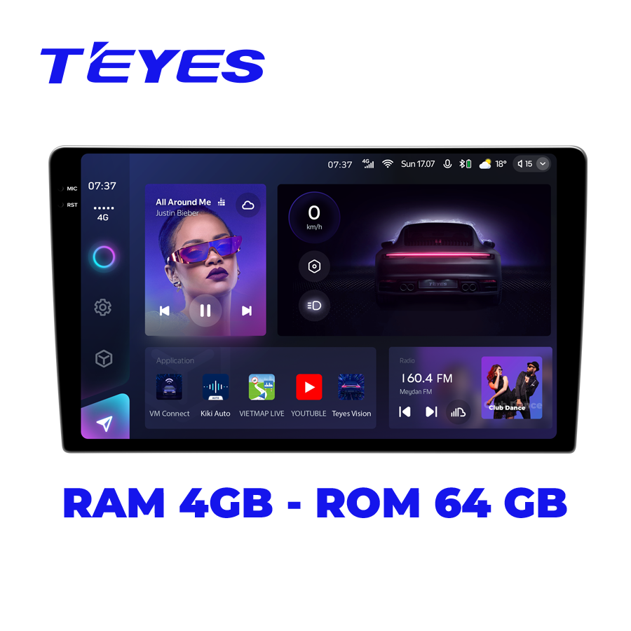 Màn hình android Teyes CC3 2K 4/64 - Ảnh 1