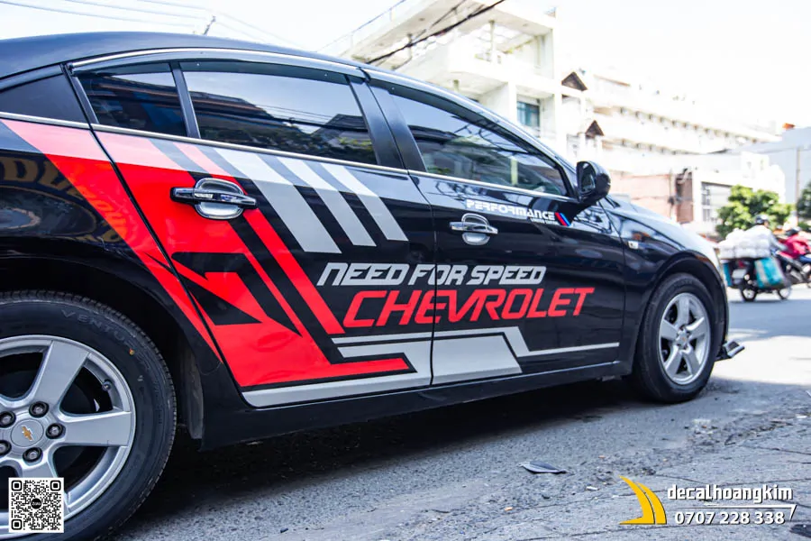 Tem Xe Chevrolet Cruze Thiết Kế Thể Thao - Need For Speed  - Ảnh 3