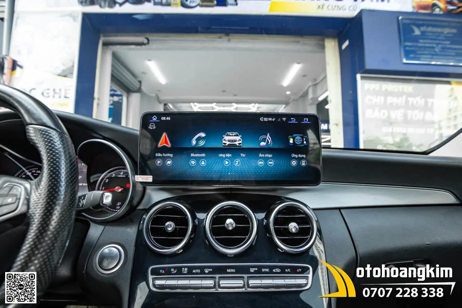 Màn hình Android Omas C800 Mercedes  - Ảnh 8