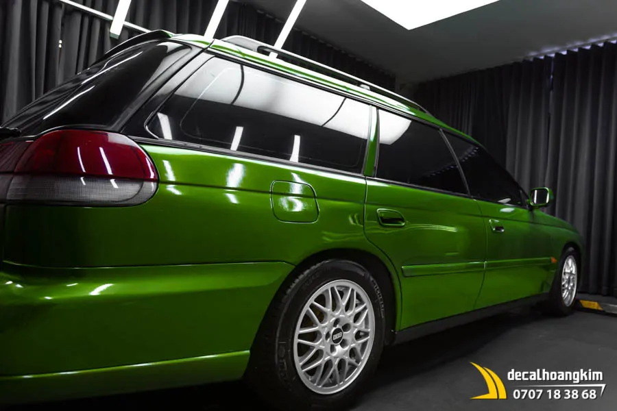 Dán Đổi Màu Xe Subaru Green Gloss - Ảnh 6