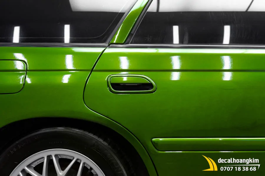 Dán Đổi Màu Xe Subaru Green Gloss - Ảnh 7