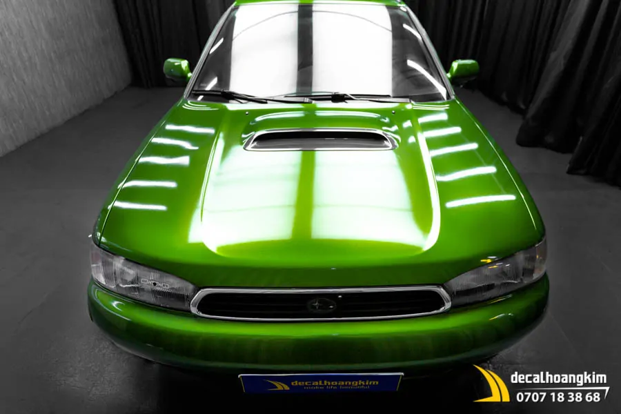 Dán Đổi Màu Xe Subaru Green Gloss - Ảnh 8