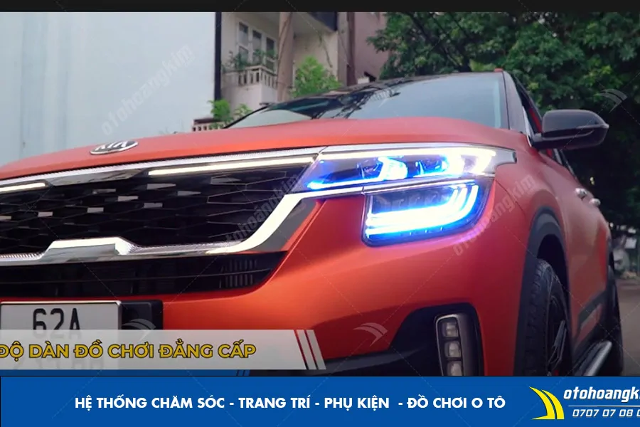 Đèn Henvvei Matrix Led Kia Seltos - Ảnh 9