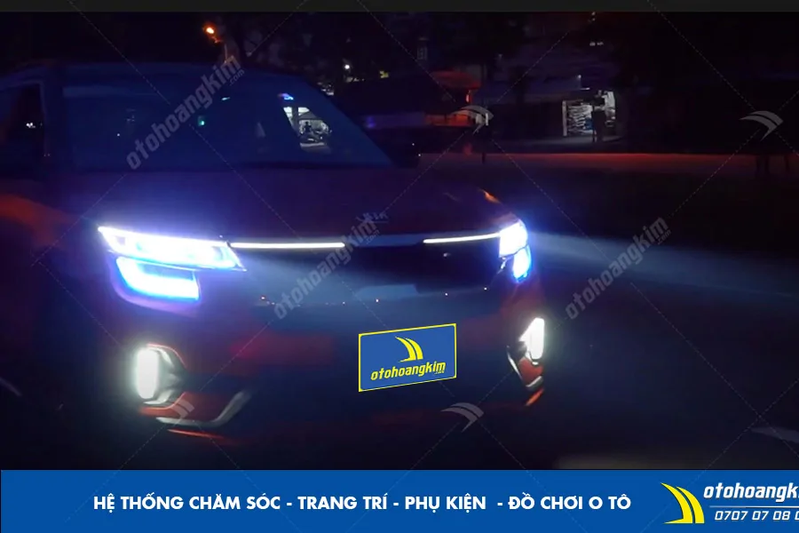Đèn Henvvei Matrix Led Kia Seltos - Ảnh 3