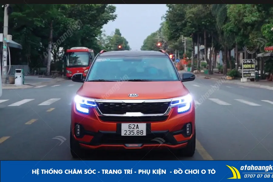 Đèn Henvvei Matrix Led Kia Seltos - Ảnh 6