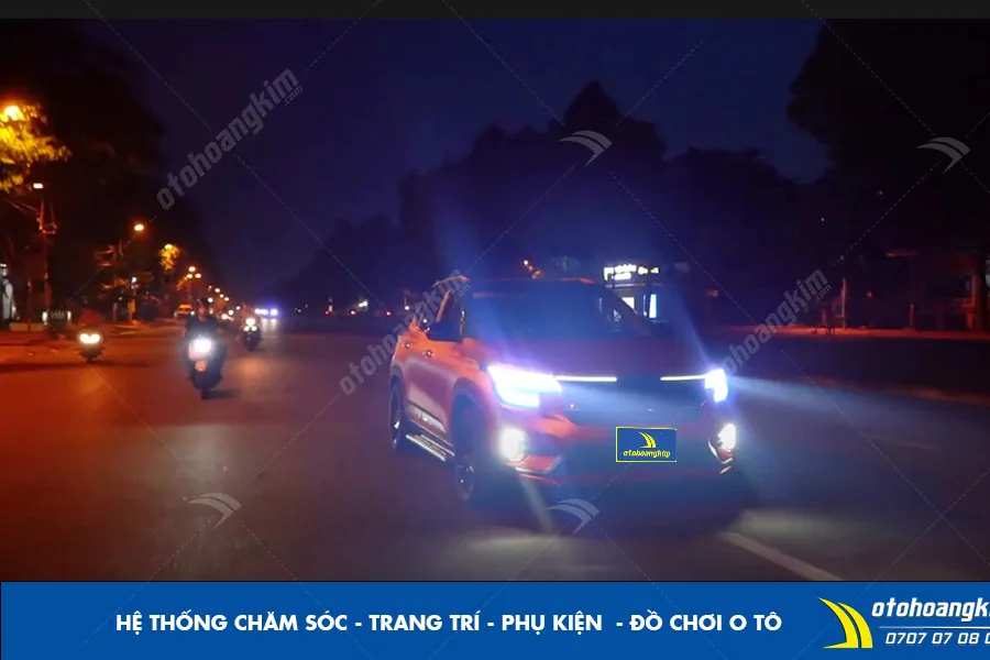 Đèn Henvvei Matrix Led Kia Seltos - Ảnh 4