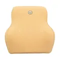 Gối lưng GL01 cao su non lớn kem - ảnh 1