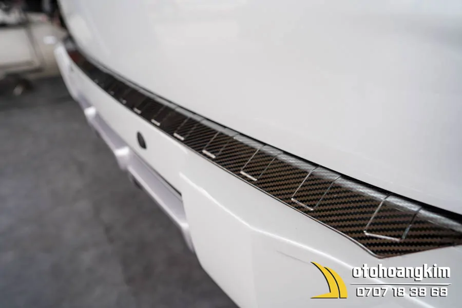 Chống Trầy Cốp Sơn Mitsubishi Xpander [2019 - 2021] Cacbon - Ảnh 2