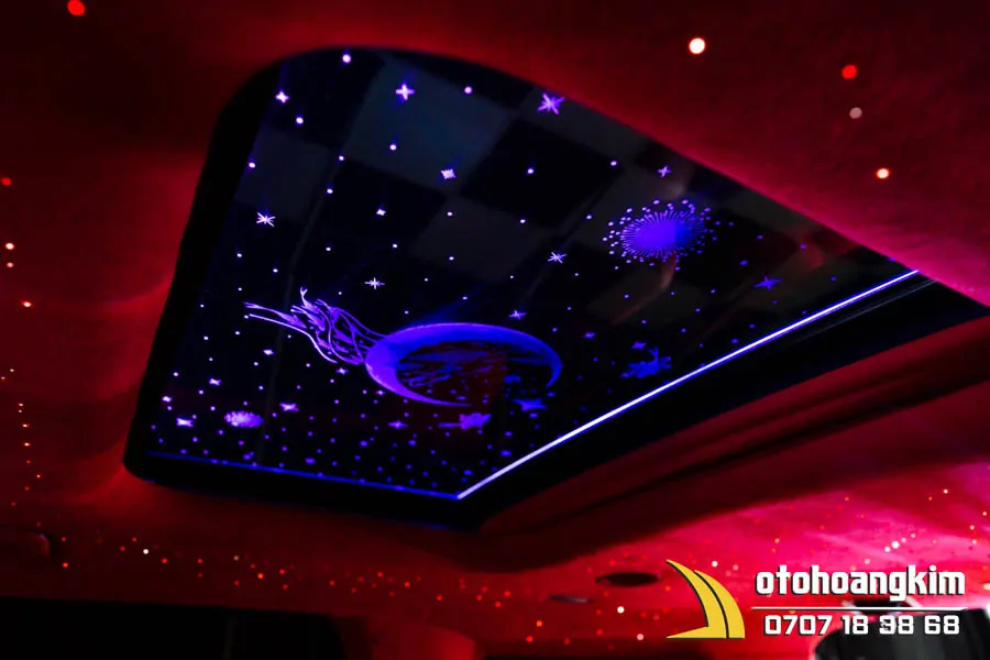 Led trần Starlight UV ma trận cho Kia Carnival - Ảnh 6