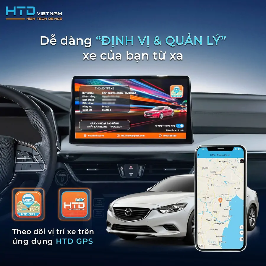 Android box HTD D12SE cho GLC 300 - Ảnh 6