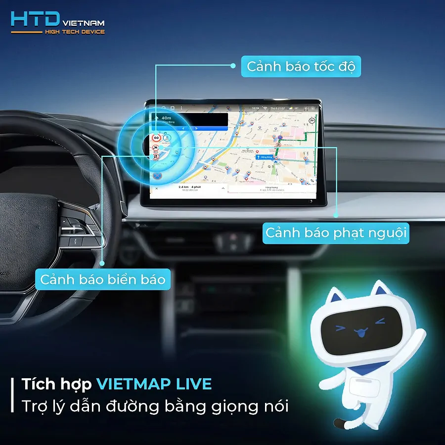 Android box HTD D12SE cho GLC 300 - Ảnh 4