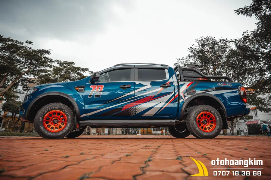 Mâm Xe Ford Ranger Màu Đỏ Hãng TK SMART – TAM Mới Nhất 2023 - Ảnh 5