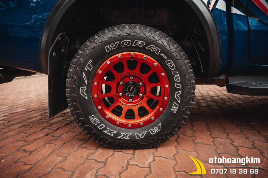 Mâm Xe Ford Ranger Màu Đỏ Hãng TK SMART – TAM Mới Nhất 2023 - Ảnh 2