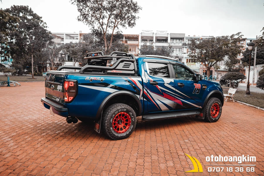 Mâm Xe Ford Ranger Màu Đỏ Hãng TK SMART – TAM Mới Nhất 2023 - Ảnh 1