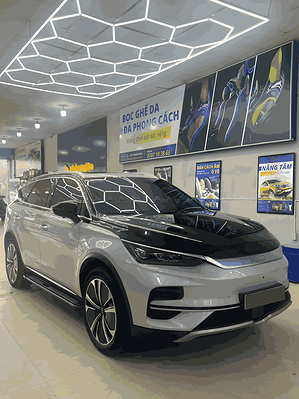 Bậc lên xuống cơ BYD Atto 3 mẫu RX 