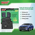 Thảm Lót Sàn Huvi Hyundai Santafe 2021 2D - ảnh 1