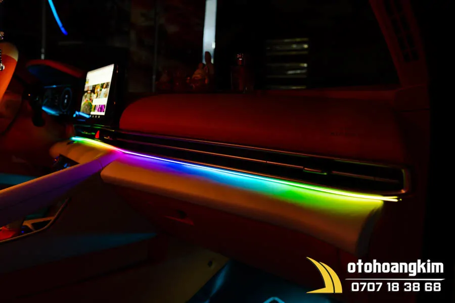 Led nội thất Ambient cao cấp ma trận xe Hyundai Elantra - Ảnh 2
