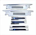  Nẹp bước chân trong + ngoài Viloran inox có đèn   - ảnh 1