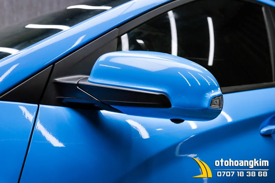 Dán Đổi Màu Candy Xanh Hyundai Kona - Ảnh 4