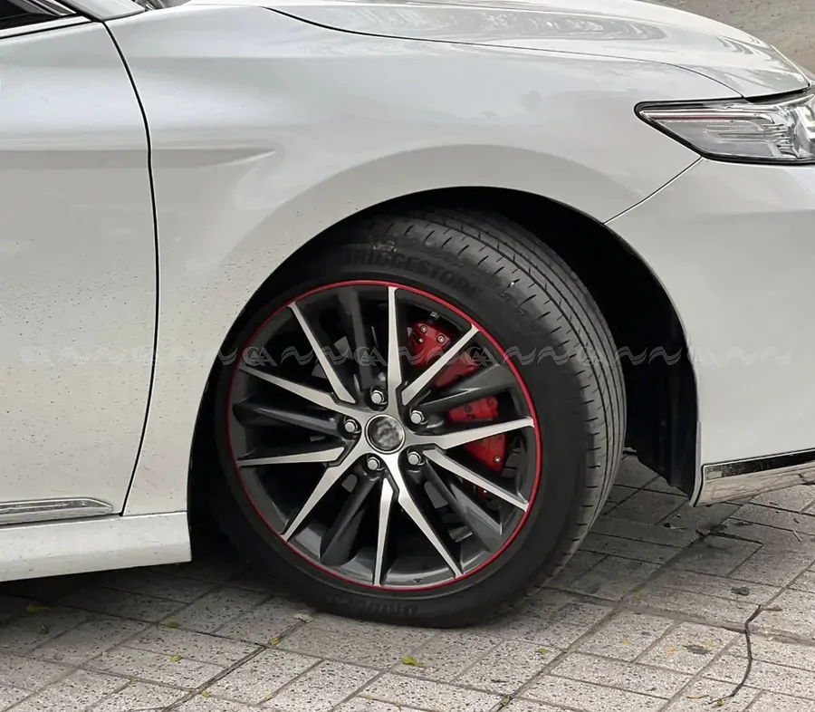  Ốp má phanh HQ Racing Accord 2023 đỏ - Ảnh 4