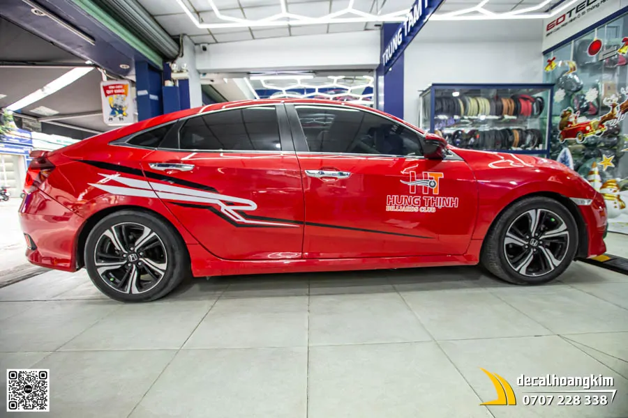 Tem Quảng Cáo Honda Civic - Hưng Thịnh Billiards Club - Ảnh 3