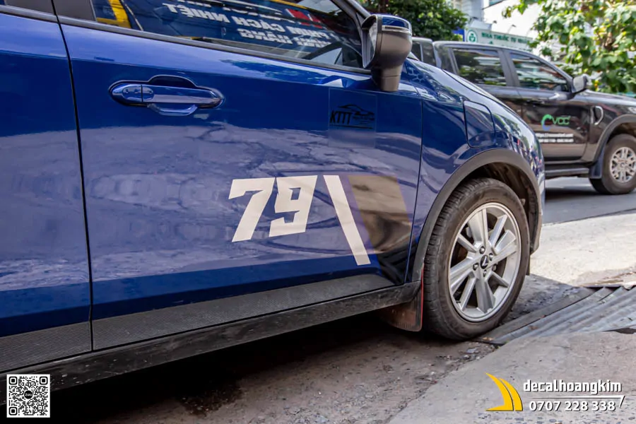 Dán Tem Xe Vinfast VF5 Mẫu Thể Thao Số 79  - Ảnh 4