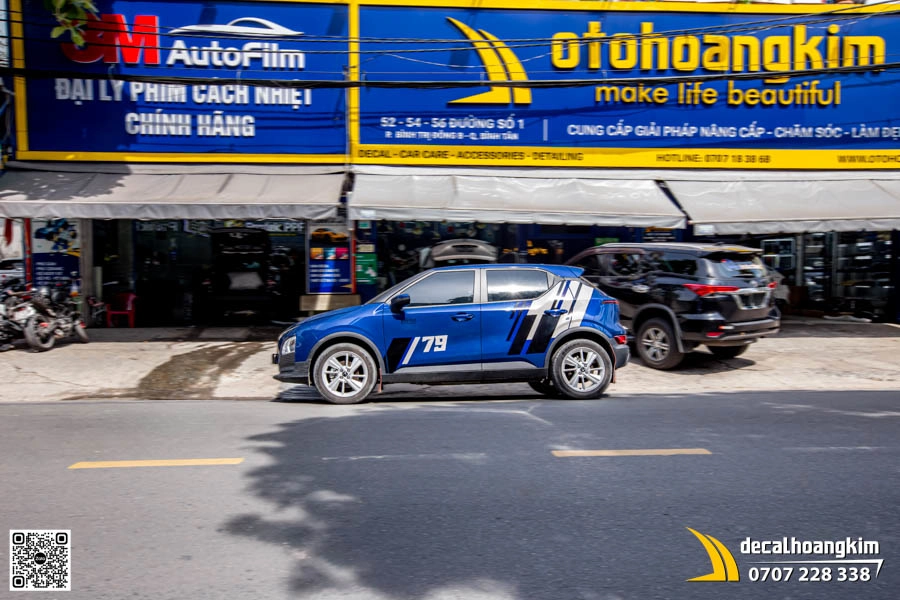 Dán Tem Xe Vinfast VF5 Mẫu Thể Thao Số 79  - Ảnh 1