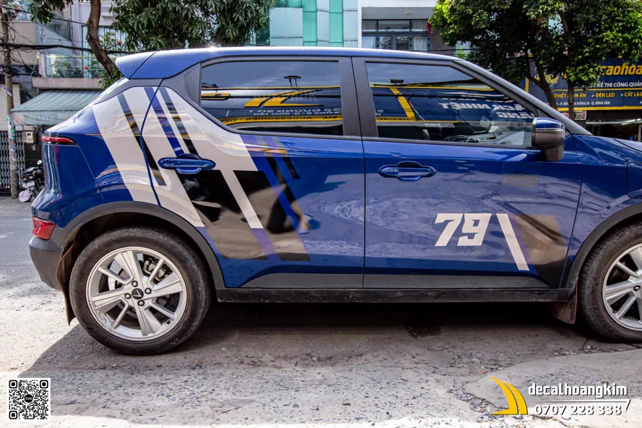 Dán Tem Xe Vinfast VF5 Mẫu Thể Thao Số 79  - Ảnh 5