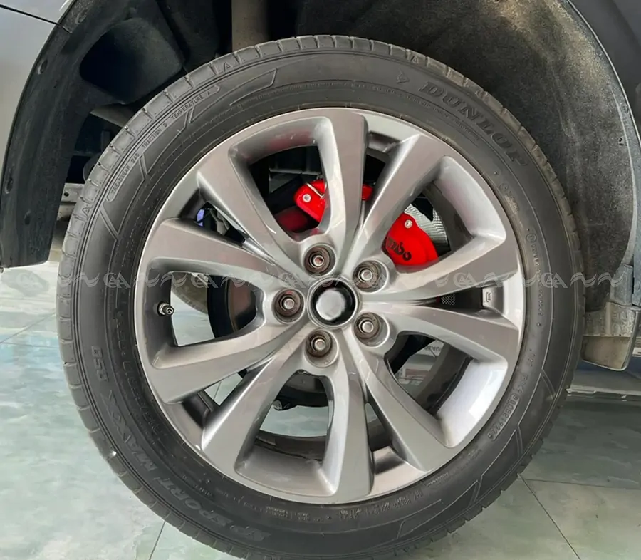  Ốp má phanh HQ Racing Mazda 6 2020 đỏ - Ảnh 3