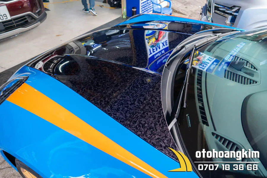 Dán Carbon Forged Xe Porsche SiêU SANG - Ảnh 2