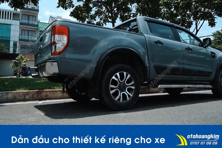 Dán đổi màu xám xi măng Ford Ranger - Ảnh 14