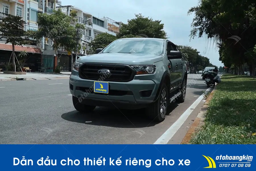 Dán đổi màu xám xi măng Ford Ranger - Ảnh 17