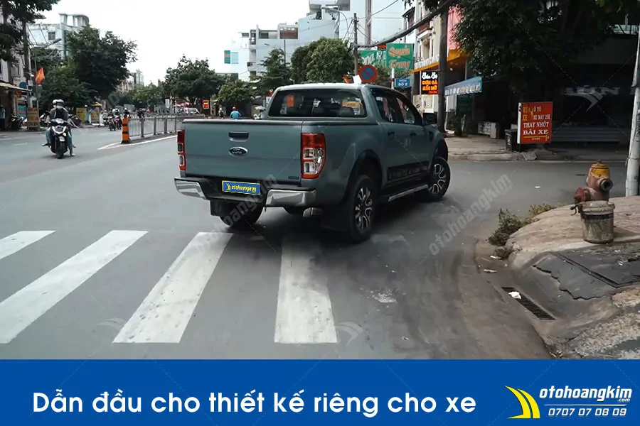 Dán đổi màu xám xi măng Ford Ranger - Ảnh 4