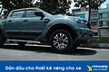 Dán đổi màu xám xi măng Ford Ranger - ảnh 11