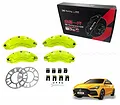Ốp má phanh HQ Racing MG 5 2023 xanh chuối - ảnh 1