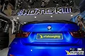 Dán đổi màu xanh lì ảo giác BMW 428I - ảnh 1