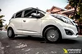Dán đổi màu Candy trắng Chevrolet Spark - ảnh 1