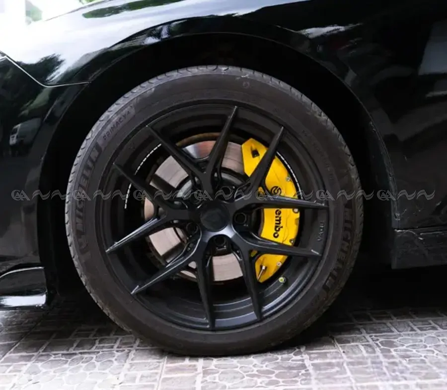 Ốp má phanh HQ Racing Cerato 2019 vàng (K3 2019+/K5 2022) - Ảnh 4