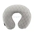 Gối cổ GC04 cao su non chữ U Focus xám - ảnh 3
