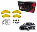 Ốp má phanh HQ Racing Accent vàng - ảnh 1