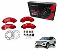  Ốp má phanh HQ Racing Explorer đỏ - ảnh 1