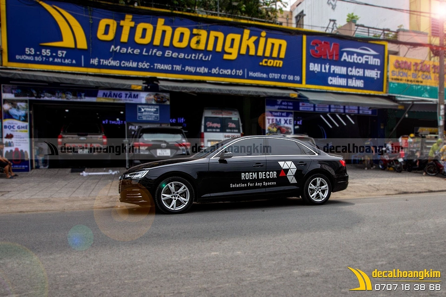 Dán Quảng Cáo Trên Xe Ô Tô - DQC312 - Ảnh 1