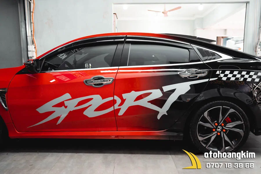 Chén cửa Honda Civic [2017-2020] xi cao cấp - Ảnh 2