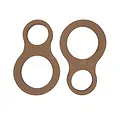 Khuôn đệm loa bằng gỗ liền 2 + 4 inch - ảnh 1