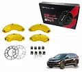 Ốp má phanh HQ Racing CRV 2018+ vàng - ảnh 1