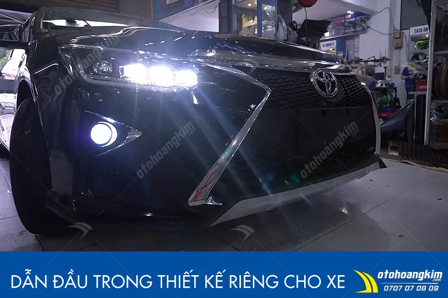 Đèn pha Toyota Camry 2015-2018 mẫu Bugatti - Ảnh 11