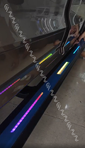 Bậc lên xuống điện Viloran mẫu mặt gương có led - ảnh 4