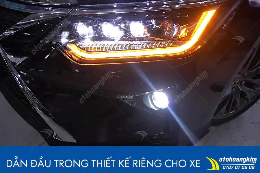 Đèn pha Toyota Camry 2015-2018 mẫu Bugatti - Ảnh 12